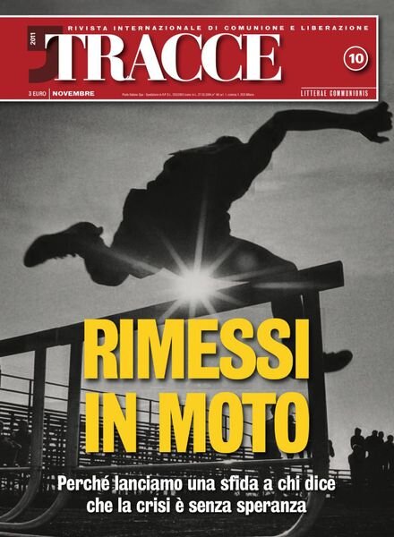 Tracce – Novembre 2011 Cover