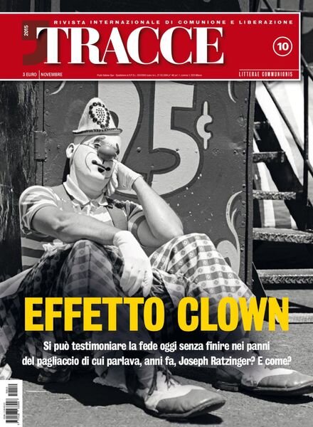 Tracce – Novembre 2015 Cover