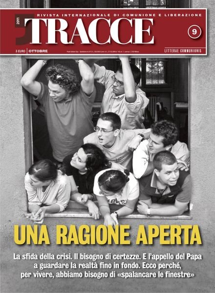 Tracce – Ottobre 2011 Cover