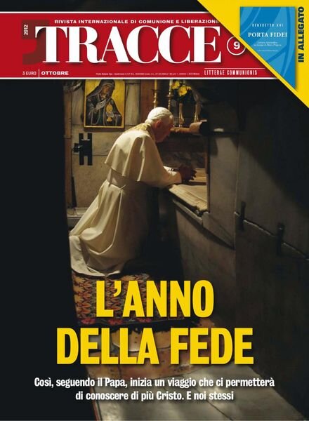 Tracce – Ottobre 2012 Cover
