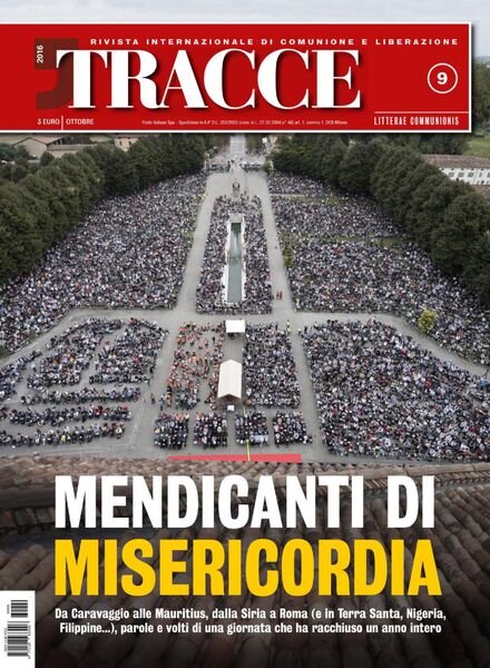 Tracce – Ottobre 2016 Cover