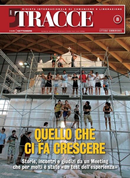 Tracce – Settembre 2009 Cover