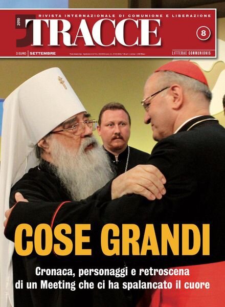 Tracce – Settembre 2010 Cover