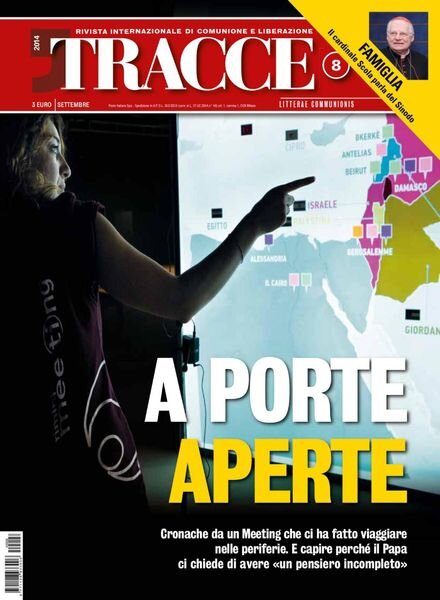 Tracce – Settembre 2014 Cover
