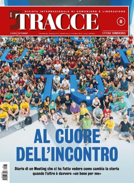 Tracce – Settembre 2016 Cover
