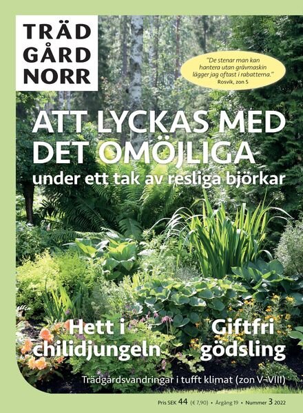 Tradgard Norr – 27 maj 2022 Cover