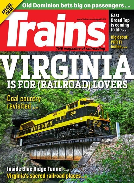 Trains – August 2022 Cover