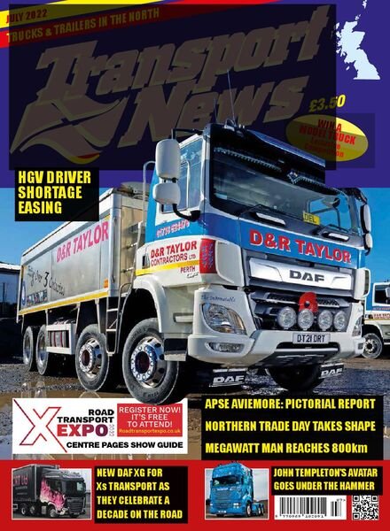 Transport News – July 2022 Cover
