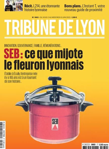 Tribune de Lyon – 2 Juin 2022 Cover
