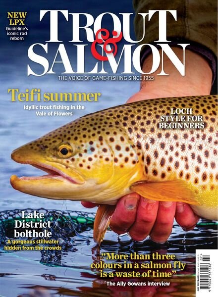 Trout & Salmon – July 2022 Cover