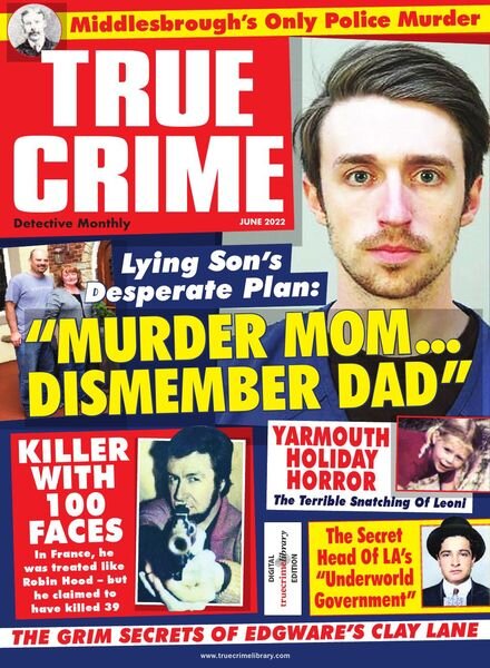 True Crime – June 2022 Cover