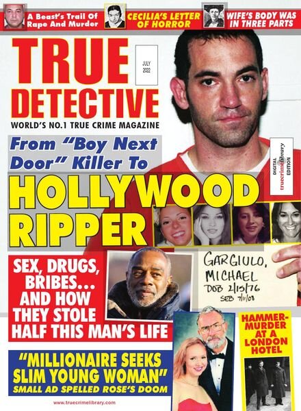 True Detective – July 2022 Cover