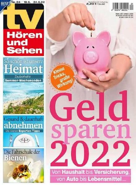 TV Horen und Sehen – 10 Juni 2022 Cover