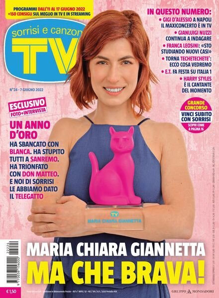 TV Sorrisi e Canzoni – 07 giugno 2022 Cover