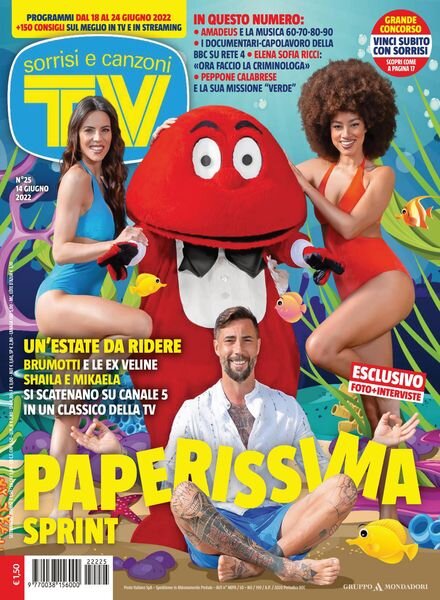 TV Sorrisi e Canzoni – 14 giugno 2022 Cover