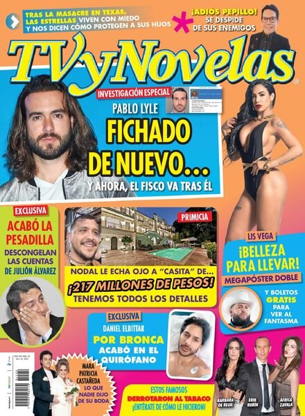 TVyNovelas Mexico – 30 mayo 2022 Cover