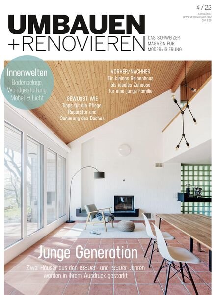 Umbauen + Renovieren – Juni 2022 Cover