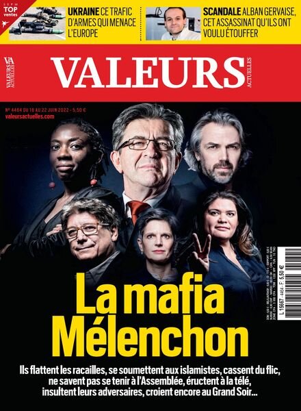Valeurs Actuelles – 16 Juin 2022 Cover