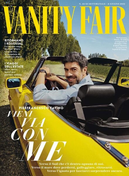 Vanity Fair Italia – 08 giugno 2022 Cover