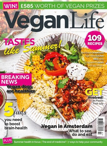 Vegan Life – July 2022 Cover
