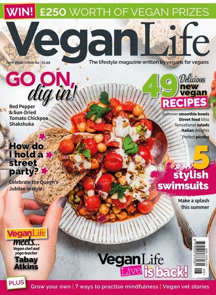 Vegan Life – June 2022 Cover