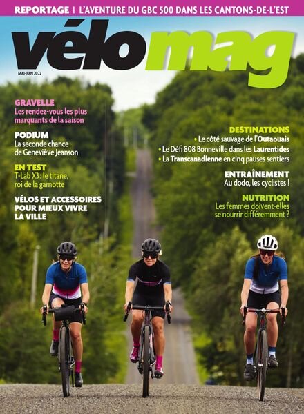 Velo Mag – Mai-Juin 2022 Cover