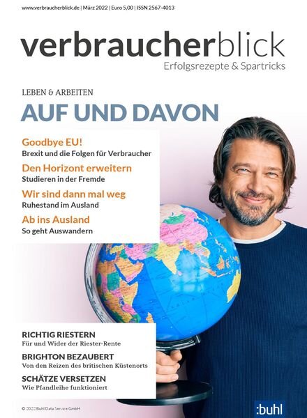 verbraucherblick – Marz 2022 Cover