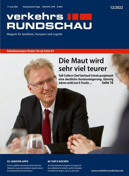 VerkehrsRundschau – Juni 2022 Cover