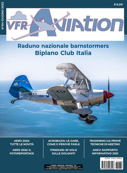 VFR Aviation – Giugno 2022 Cover