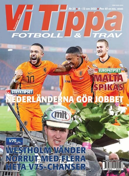 Vi Tippa – 07 juni 2022 Cover