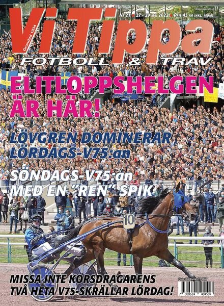 Vi Tippa – 24 maj 2022 Cover