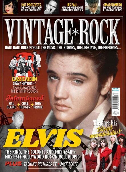 Vintage Rock – June-July 2022 Cover