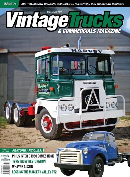 Vintage Trucks & Commercials – May-June 2022 Cover