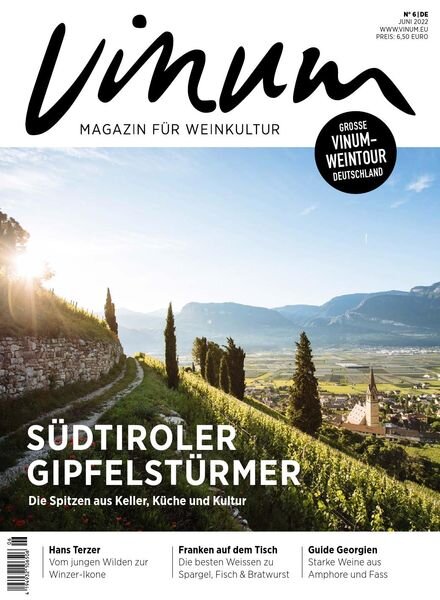 Vinum – Juni 2022 Cover