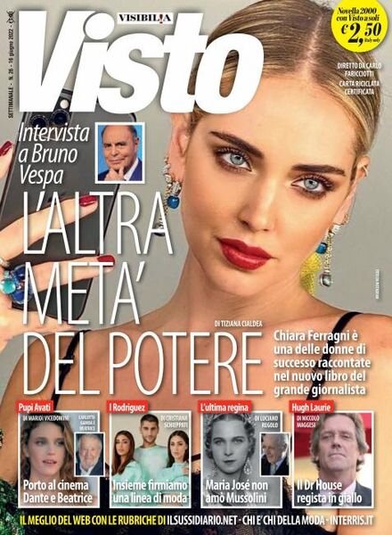 Visto – 16 giugno 2022 Cover