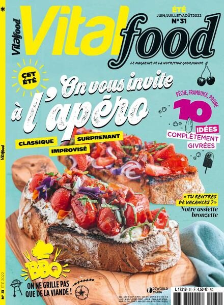 Vital Food – juin 2022 Cover