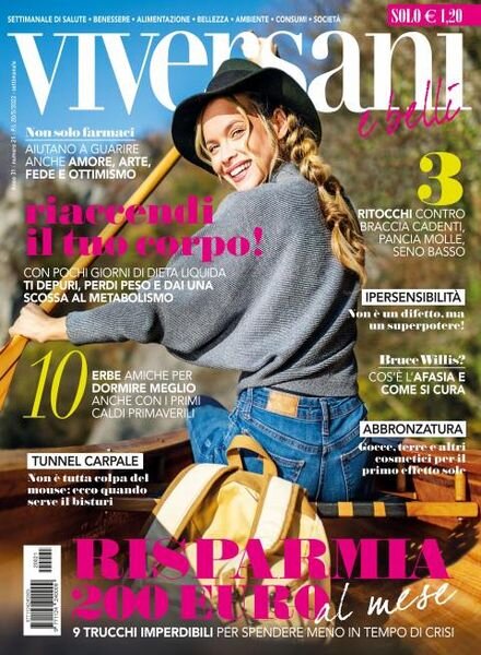 Viversani e Belli – 20 maggio 2022 Cover