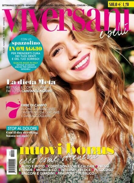 Viversani e Belli – 27 maggio 2022 Cover