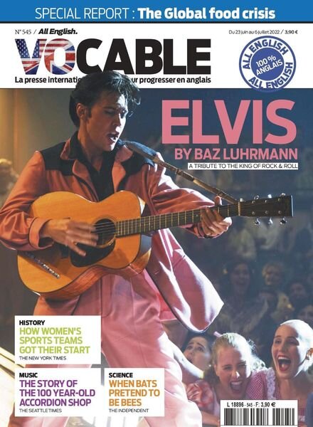 Vocable All English – 23 juin 2022 Cover