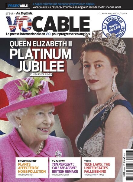Vocable All English – 26 Mai 2022 Cover
