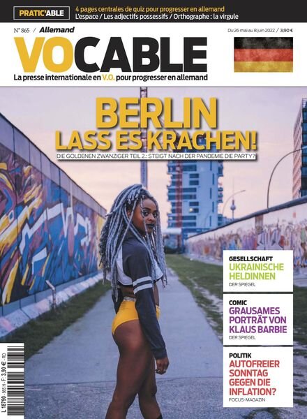 Vocable Allemand – 26 Mai 2022 Cover