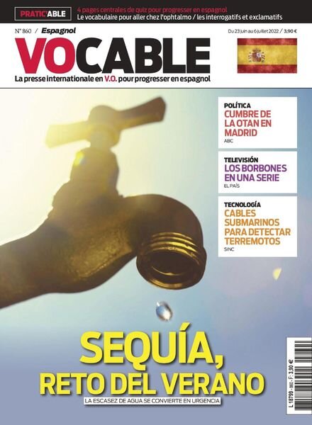 Vocable Espagnol – 23 juin 2022 Cover
