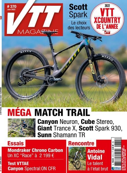 VTT Magazine – Juin 2022 Cover