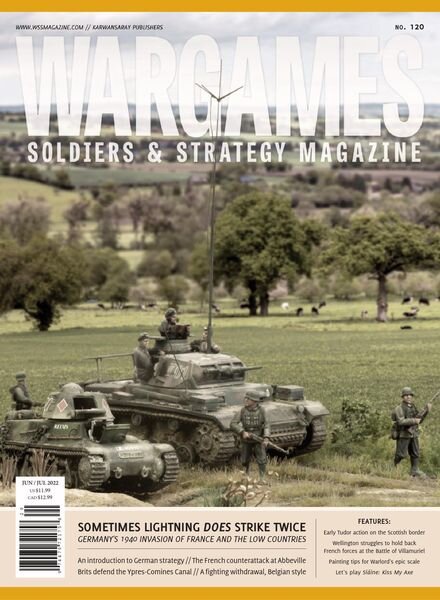 Wargames Soldiers & Strategy – June 2022 Cover