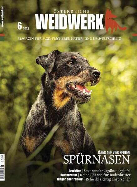 WEIDWERK – Juni 2022 Cover