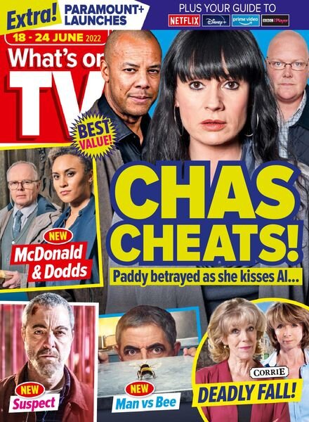 What’s on TV – 18 June 2022 Cover
