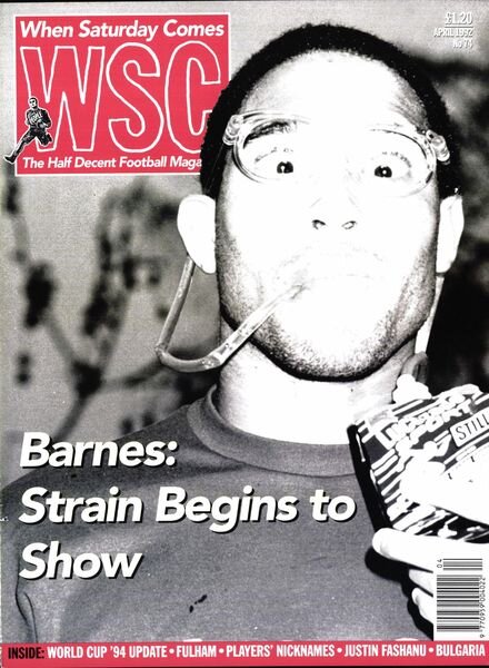 When Saturday Comes – April 1993 Cover