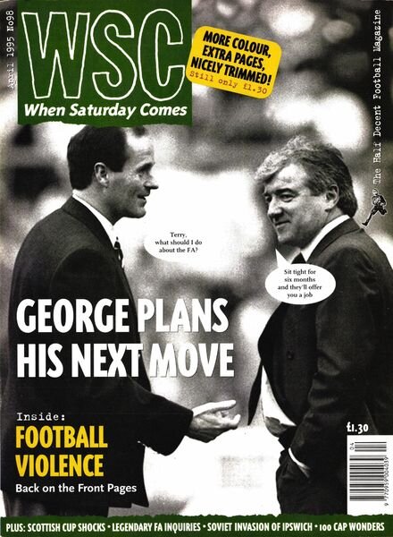 When Saturday Comes – April 1995 Cover