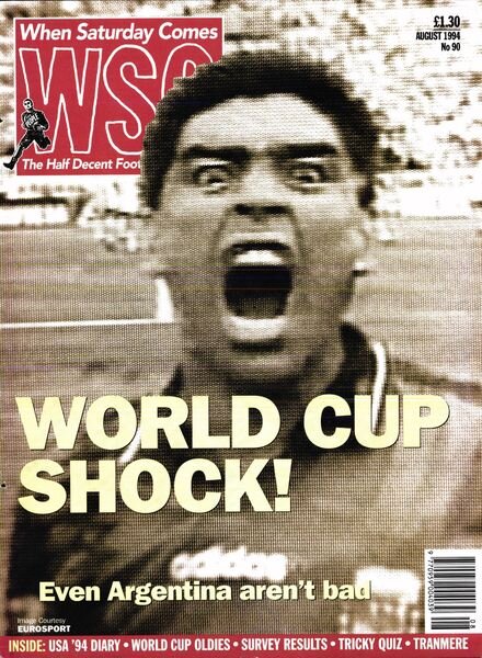 When Saturday Comes – August 1994 Cover