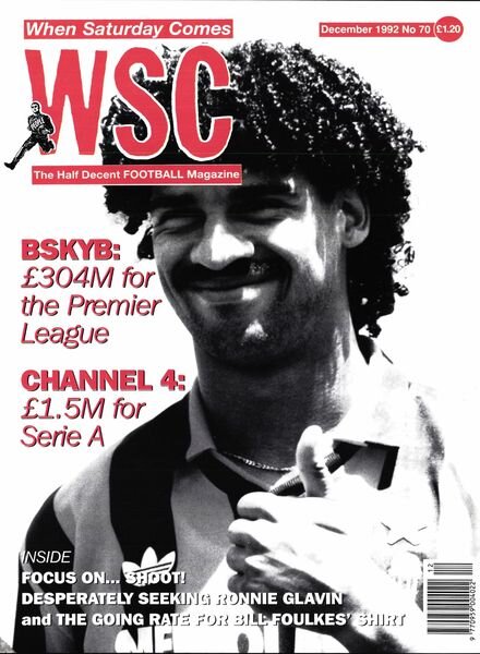 When Saturday Comes – December 1992 Cover